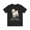 Bichon Frise Mom Shirt, Vintage Dog Sketch Tee, Dog Mom Gift Bichon Frise Mom Shirt, Vintage Dog Sketch Tee, Dog Mom Gift