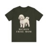 Bichon Frise Mom Shirt, Vintage Dog Sketch Tee, Dog Mom Gift Bichon Frise Mom Shirt, Vintage Dog Sketch Tee, Dog Mom Gift