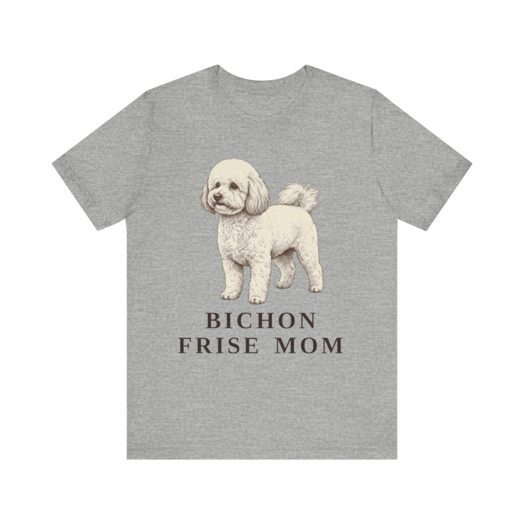 Bichon Frise Mom Shirt, Vintage Dog Sketch Tee, Dog Mom Gift Bichon Frise Mom Shirt, Vintage Dog Sketch Tee, Dog Mom Gift