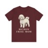 Bichon Frise Mom Shirt, Vintage Dog Sketch Tee, Dog Mom Gift Bichon Frise Mom Shirt, Vintage Dog Sketch Tee, Dog Mom Gift