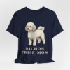 Bichon Frise Mom Shirt, Vintage Dog Sketch Tee, Dog Mom Gift Bichon Frise Mom Shirt, Vintage Dog Sketch Tee, Dog Mom Gift