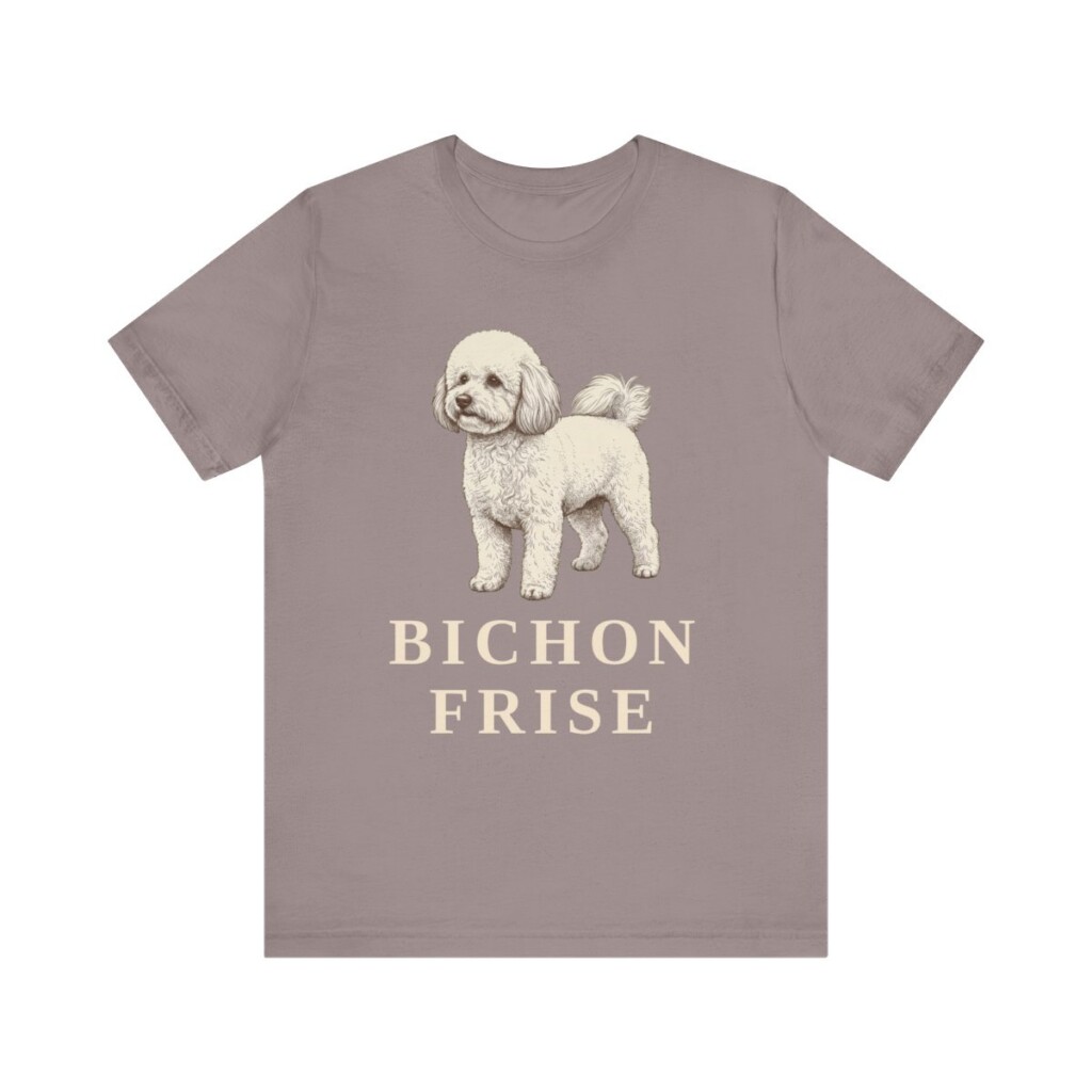 Bichon Frise Lover Shirt, Vintage Dog Sketch Tee, Dog Lover Gift Bichon Frise Lover Shirt, Vintage Dog Sketch Tee, Dog Lover Gift