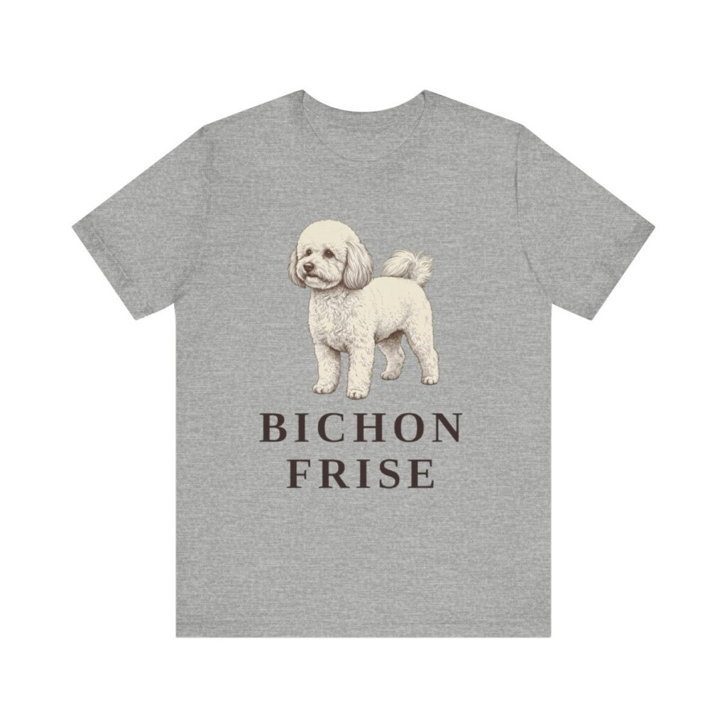 Bichon Frise Lover Shirt, Vintage Dog Sketch Tee, Dog Lover Gift Bichon Frise Lover Shirt, Vintage Dog Sketch Tee, Dog Lover Gift