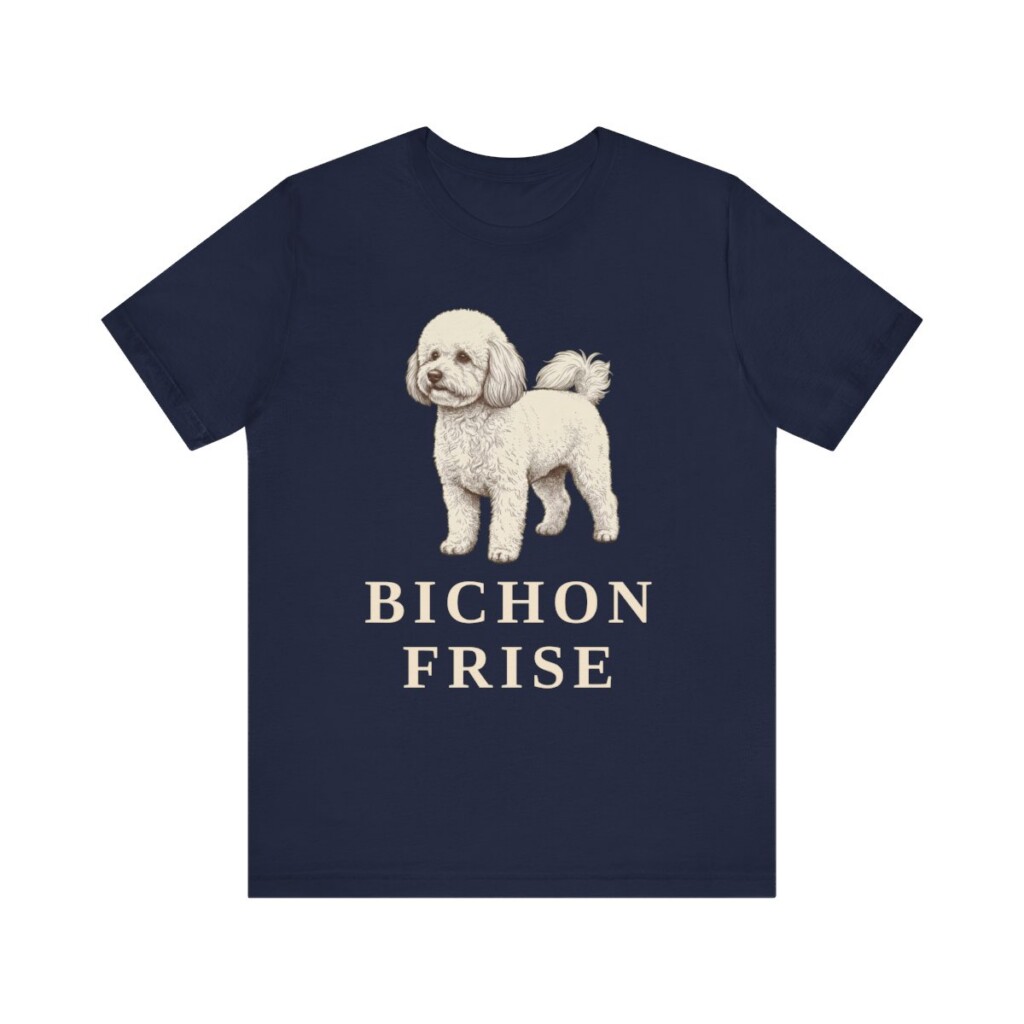Bichon Frise Lover Shirt, Vintage Dog Sketch Tee, Dog Lover Gift Bichon Frise Lover Shirt, Vintage Dog Sketch Tee, Dog Lover Gift