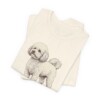 Bichon Frise Lover Shirt, Vintage Dog Sketch Tee, Dog Lover Gift Bichon Frise Lover Shirt, Vintage Dog Sketch Tee, Dog Lover Gift
