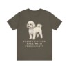 Bichon Frise Humor Shirt, Vintage Dog Sketch Tee, Dog Humor Gift Bichon Frise Humor Shirt, Vintage Dog Sketch Tee, Dog Humor Gift