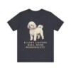 Bichon Frise Humor Shirt, Vintage Dog Sketch Tee, Dog Humor Gift Bichon Frise Humor Shirt, Vintage Dog Sketch Tee, Dog Humor Gift