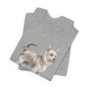 Biewer Terrier Dad Shirt, Vintage Dog Sketch Tee, Dog Dad Gift