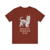 Biewer Terrier Dad Shirt, Vintage Dog Sketch Tee, Dog Dad Gift