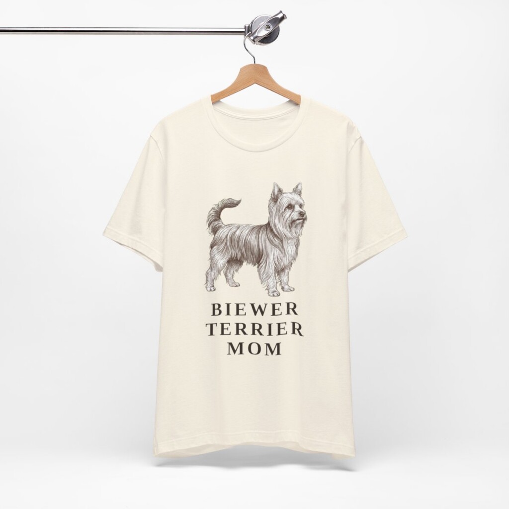 Biewer Terrier Mom Shirt, Vintage Dog Sketch Tee, Dog Mom Gift
