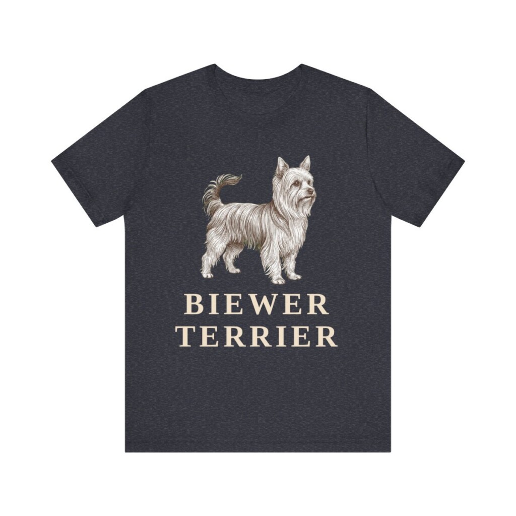 Biewer Terrier Lover Shirt, Vintage Dog Sketch Tee, Dog Lover Gift