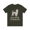 Biewer Terrier Lover Shirt, Vintage Dog Sketch Tee, Dog Lover Gift