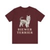 Biewer Terrier Lover Shirt, Vintage Dog Sketch Tee, Dog Lover Gift