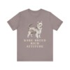 Biewer Terrier Humor Shirt, Vintage Dog Sketch Tee, Dog Humor Gift
