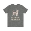 Biewer Terrier Latin Shirt, Vintage Dog Sketch Tee, Dog Latin Gift