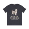 Biewer Terrier Latin Shirt, Vintage Dog Sketch Tee, Dog Latin Gift