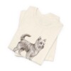 Biewer Terrier Latin Shirt, Vintage Dog Sketch Tee, Dog Latin Gift