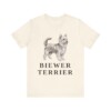 Biewer Terrier Lover Shirt, Vintage Dog Sketch Tee, Dog Lover Gift
