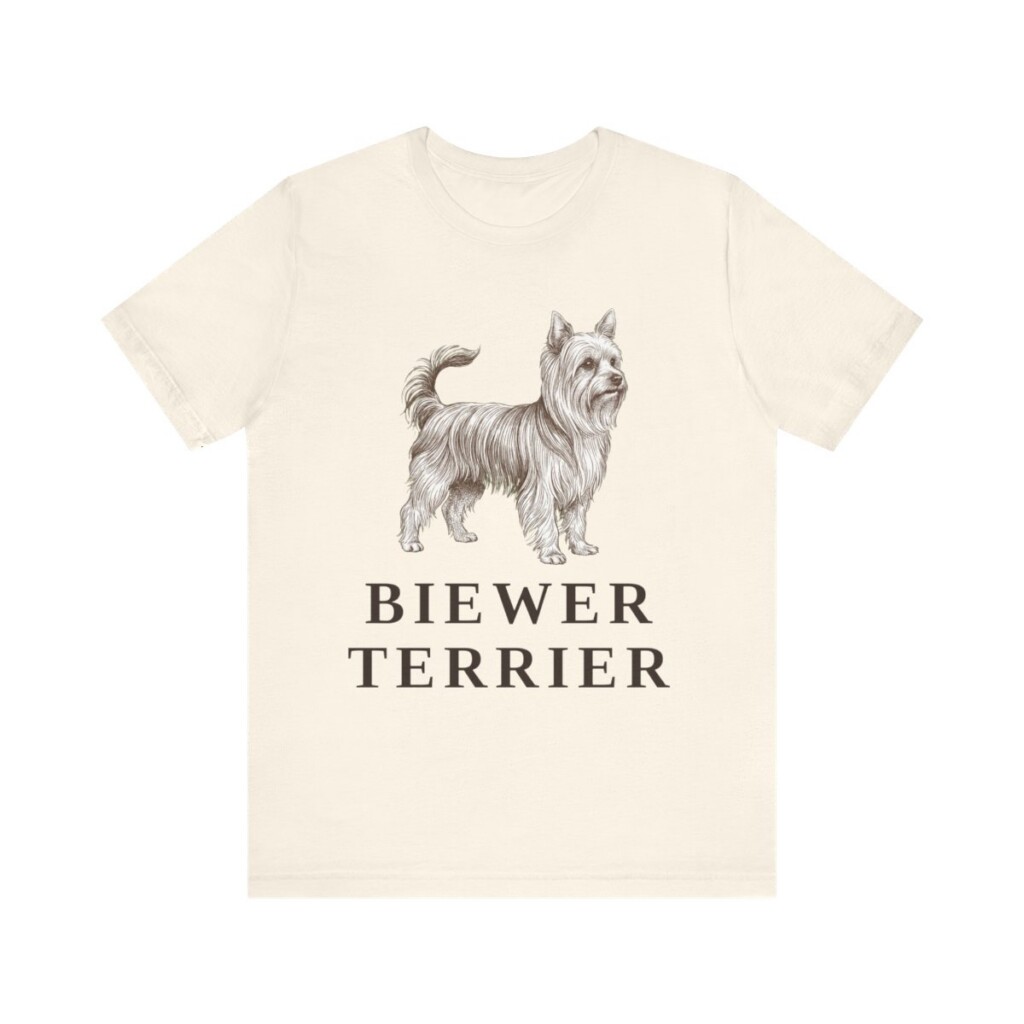 Biewer Terrier Lover Shirt, Vintage Dog Sketch Tee, Dog Lover Gift