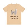 Biewer Terrier Lover Shirt, Vintage Dog Sketch Tee, Dog Lover Gift