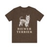 Biewer Terrier Lover Shirt, Vintage Dog Sketch Tee, Dog Lover Gift