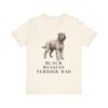 Black Russian Terrier Dad Shirt, Vintage Dog Sketch Tee, Dog Dad Gift Black Russian Terrier Dad Shirt, Vintage Dog Sketch Tee, Dog Dad Gift