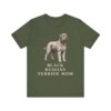 Black Russian Terrier Mom Shirt, Vintage Dog Sketch Tee, Dog Mom Gift