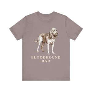 Bloodhound Dad Shirt, Vintage Dog Sketch Tee, Dog Dad Gift