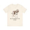 Bloodhound Dad Shirt, Vintage Dog Sketch Tee, Dog Dad Gift