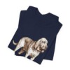Bloodhound Mom Shirt, Vintage Dog Sketch Tee, Dog Mom Gift