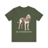 Bloodhound Lover Shirt, Vintage Dog Sketch Tee, Dog Lover Gift