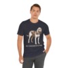 Bloodhound Lover Shirt, Vintage Dog Sketch Tee, Dog Lover Gift