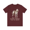Bloodhound Humor Shirt, Vintage Dog Sketch Tee, Dog Humor Gift