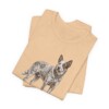 Blue Heeler Mom Shirt, Vintage Dog Sketch Tee, Dog Mom Gift