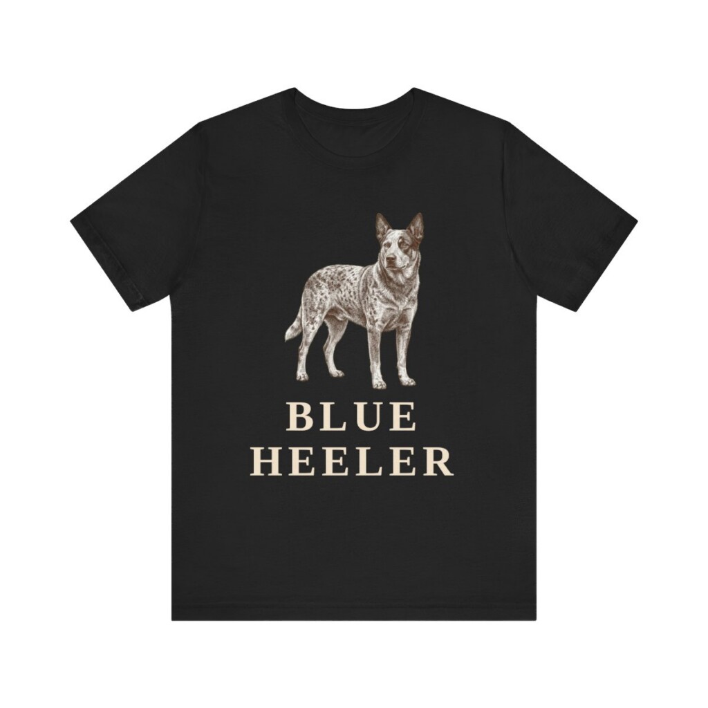 Blue Heeler Lover Shirt, Vintage Dog Sketch Tee, Dog Lover Gift Blue Heeler Lover Shirt, Vintage Dog Sketch Tee, Dog Lover Gift