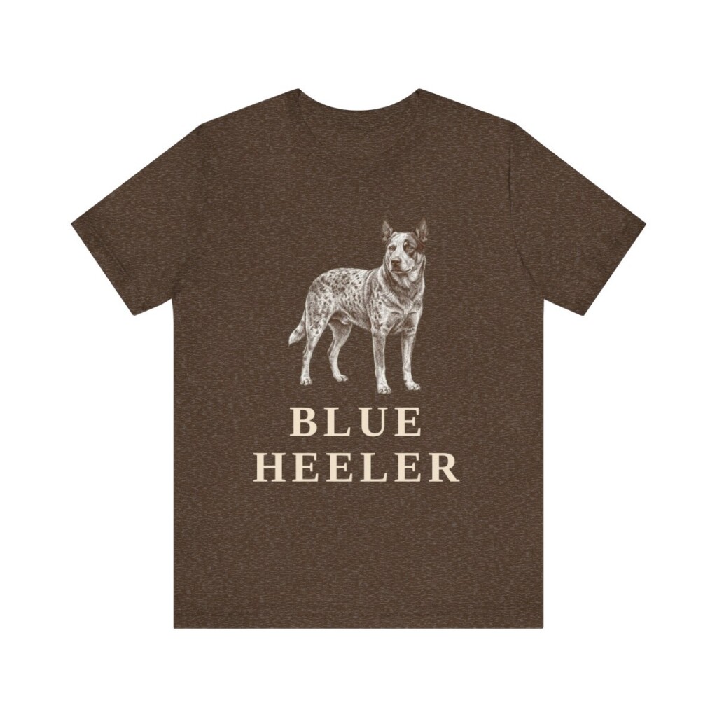 Blue Heeler Lover Shirt, Vintage Dog Sketch Tee, Dog Lover Gift Blue Heeler Lover Shirt, Vintage Dog Sketch Tee, Dog Lover Gift