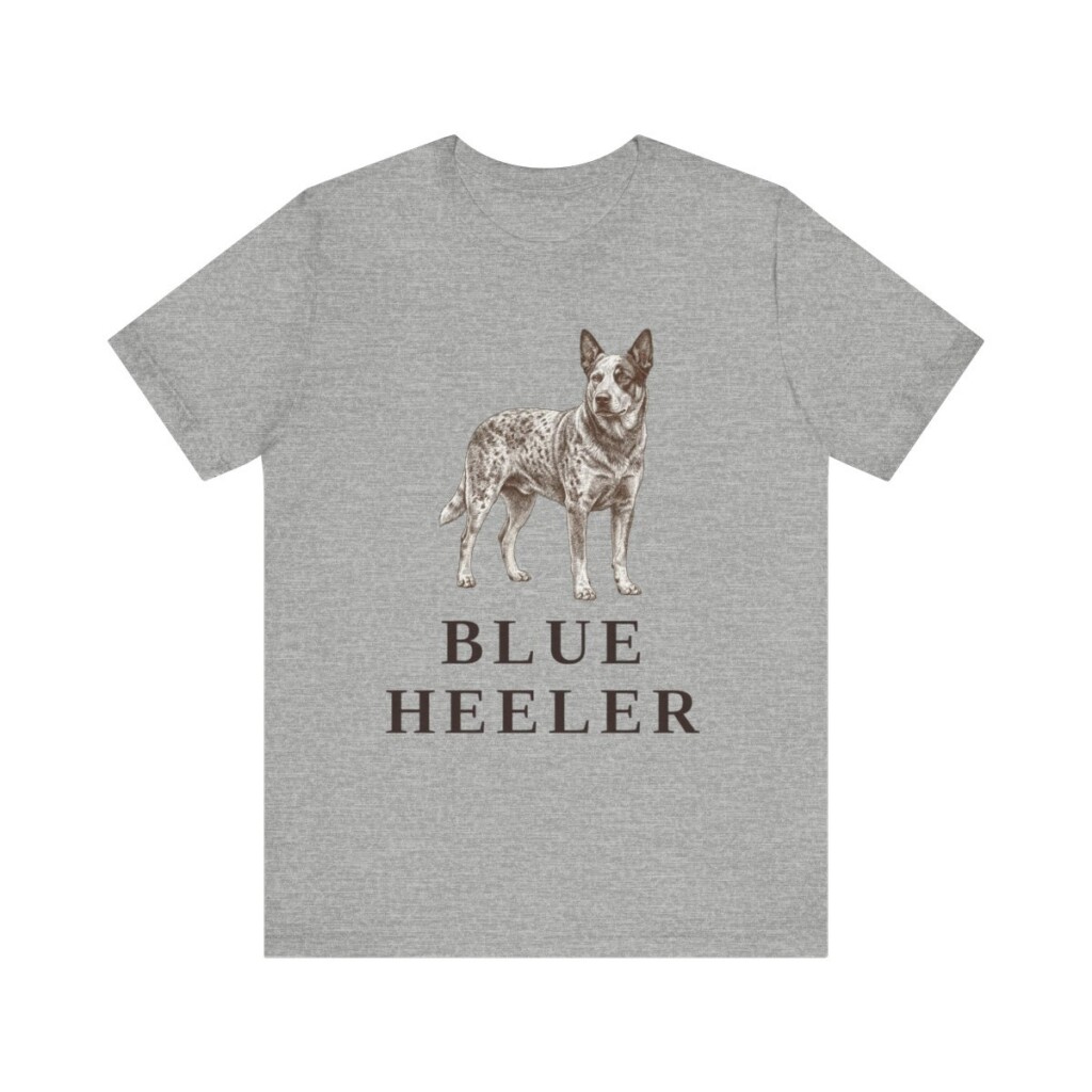 Blue Heeler Lover Shirt, Vintage Dog Sketch Tee, Dog Lover Gift Blue Heeler Lover Shirt, Vintage Dog Sketch Tee, Dog Lover Gift