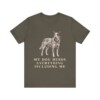 Blue Heeler Humor Shirt, Vintage Dog Sketch Tee, Dog Humor Gift