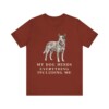 Blue Heeler Humor Shirt, Vintage Dog Sketch Tee, Dog Humor Gift