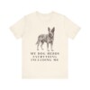 Blue Heeler Humor Shirt, Vintage Dog Sketch Tee, Dog Humor Gift