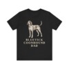 Bluetick Coonhound Dad Shirt, Vintage Dog Sketch Tee, Dog Dad Gift Bluetick Coonhound Dad Shirt, Vintage Dog Sketch Tee, Dog Dad Gift