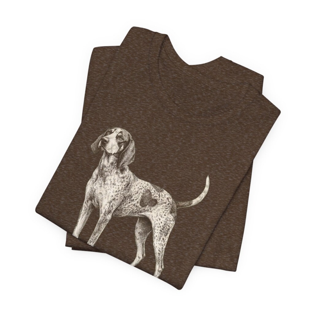 Bluetick Coonhound Dad Shirt, Vintage Dog Sketch Tee, Dog Dad Gift Bluetick Coonhound Dad Shirt, Vintage Dog Sketch Tee, Dog Dad Gift