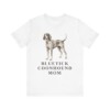 Bluetick Coonhound Mom Shirt, Vintage Dog Sketch Tee, Dog Mom Gift
