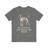 Bluetick Coonhound Mom Shirt, Vintage Dog Sketch Tee, Dog Mom Gift