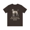 Bluetick Coonhound Mom Shirt, Vintage Dog Sketch Tee, Dog Mom Gift