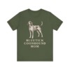 Bluetick Coonhound Mom Shirt, Vintage Dog Sketch Tee, Dog Mom Gift