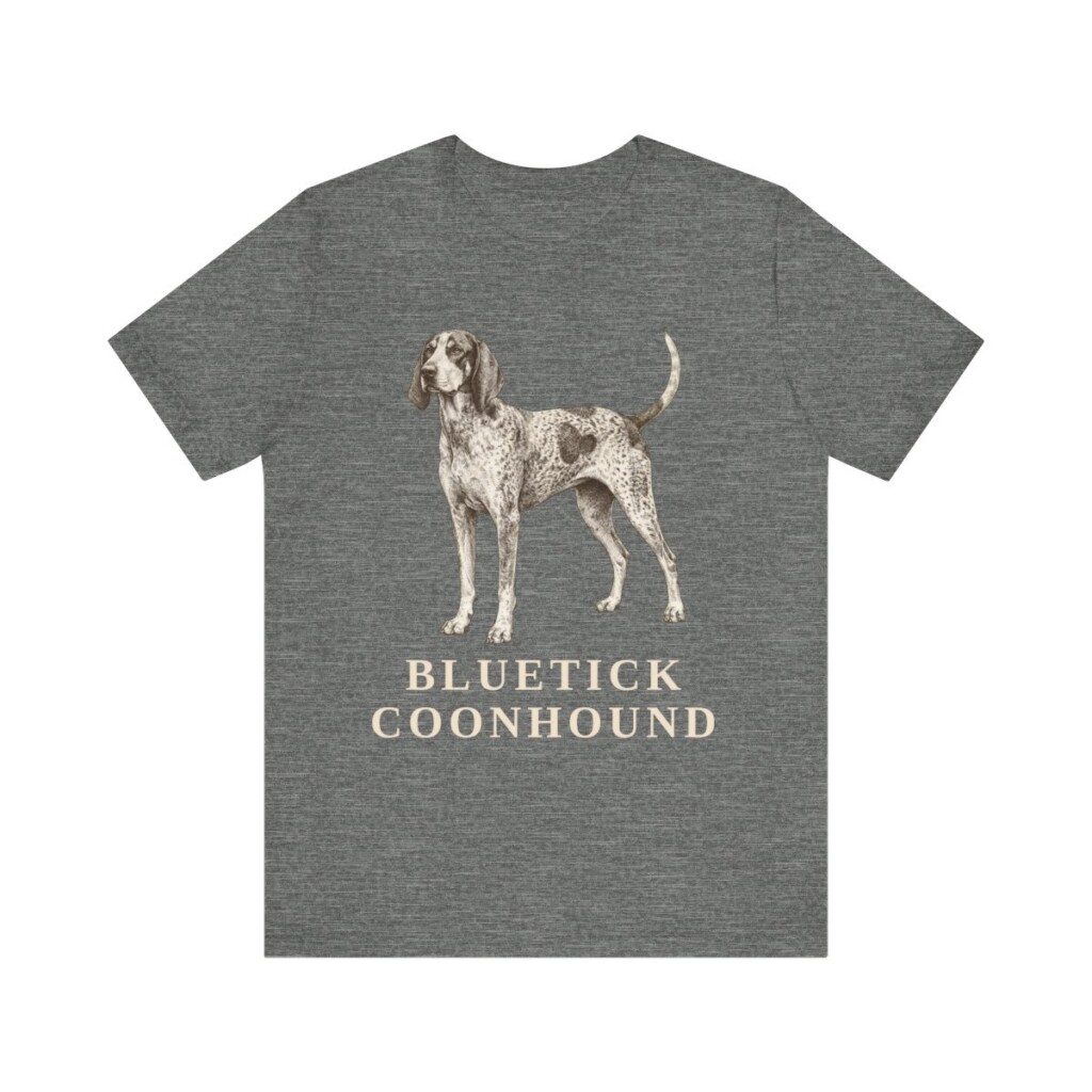 Bluetick Coonhound Lover Shirt, Vintage Dog Sketch Tee, Dog Lover Gift Bluetick Coonhound Lover Shirt, Vintage Dog Sketch Tee, Dog Lover Gift