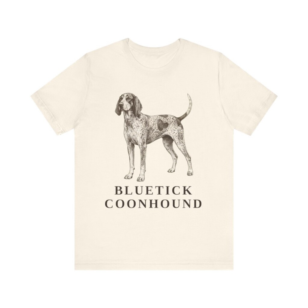 Bluetick Coonhound Lover Shirt, Vintage Dog Sketch Tee, Dog Lover Gift Bluetick Coonhound Lover Shirt, Vintage Dog Sketch Tee, Dog Lover Gift
