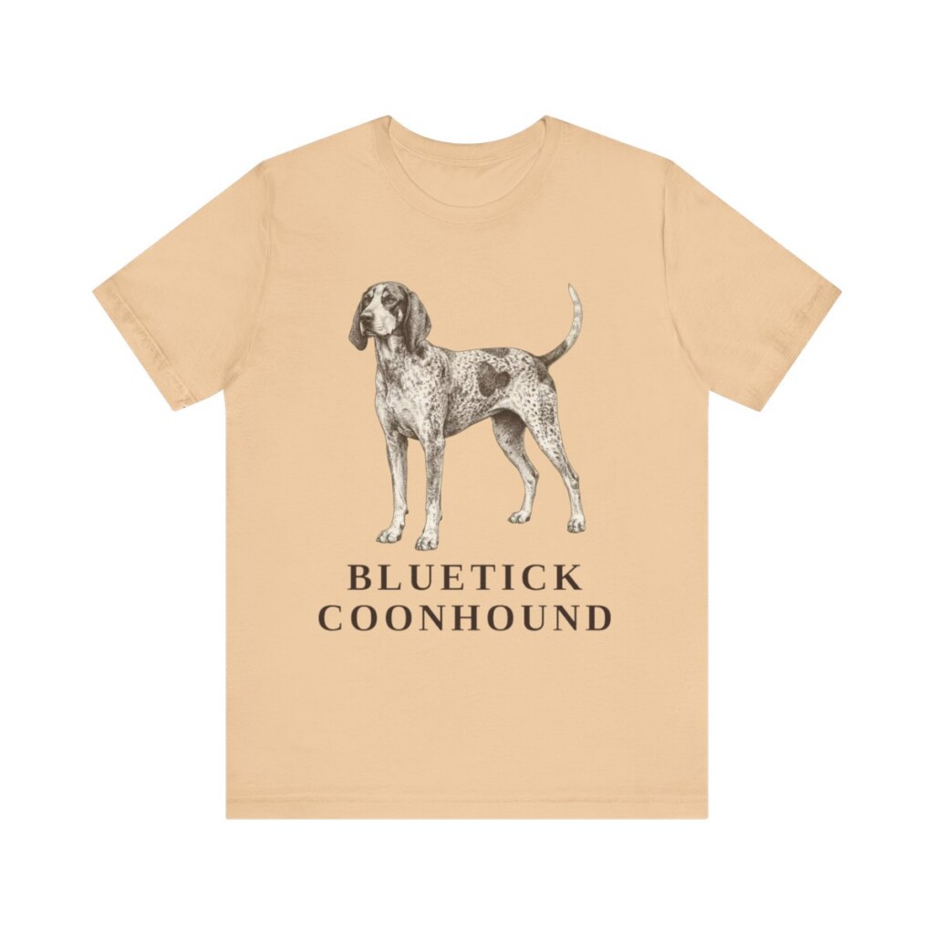 Bluetick Coonhound Lover Shirt, Vintage Dog Sketch Tee, Dog Lover Gift Bluetick Coonhound Lover Shirt, Vintage Dog Sketch Tee, Dog Lover Gift
