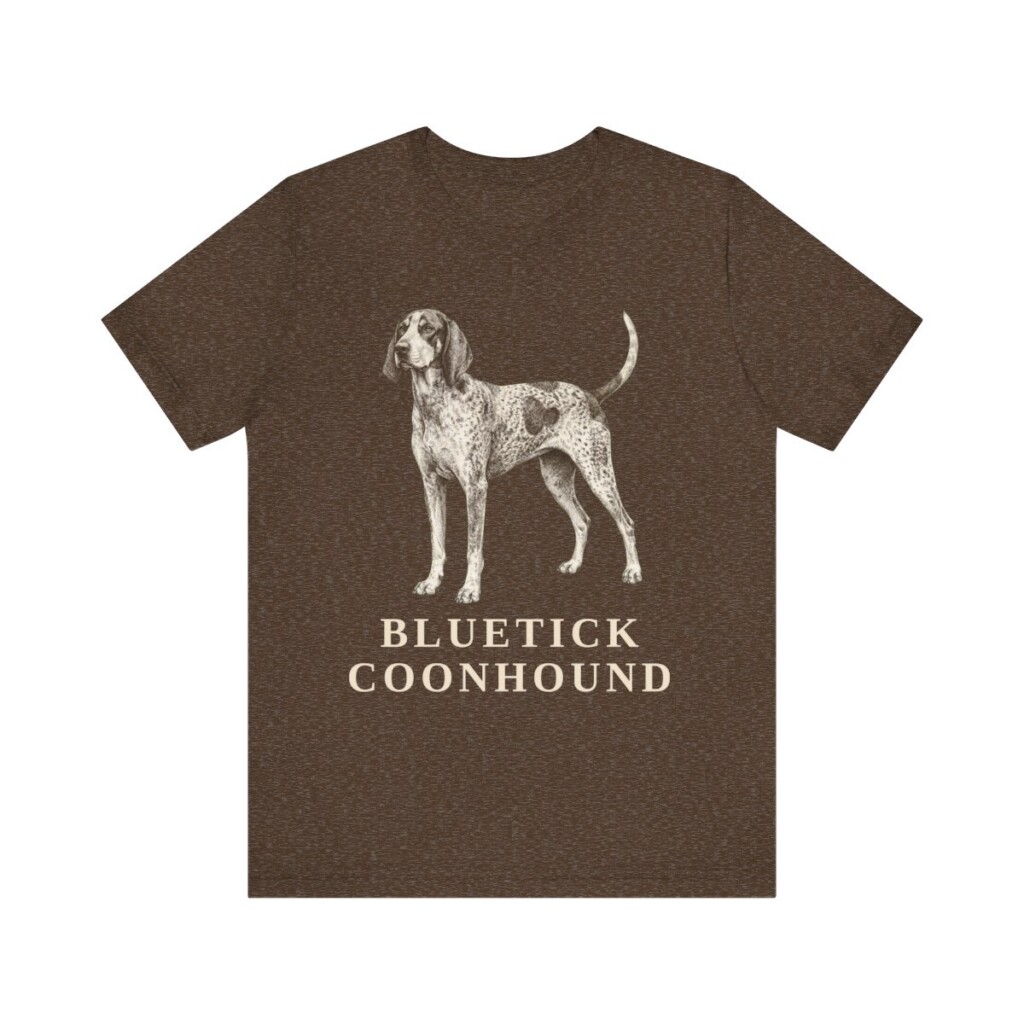 Bluetick Coonhound Lover Shirt, Vintage Dog Sketch Tee, Dog Lover Gift Bluetick Coonhound Lover Shirt, Vintage Dog Sketch Tee, Dog Lover Gift